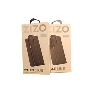 2 Zizo Folio Wallet Series Samsung Galaxy A02S Kickstand Vegan Leather Phone...